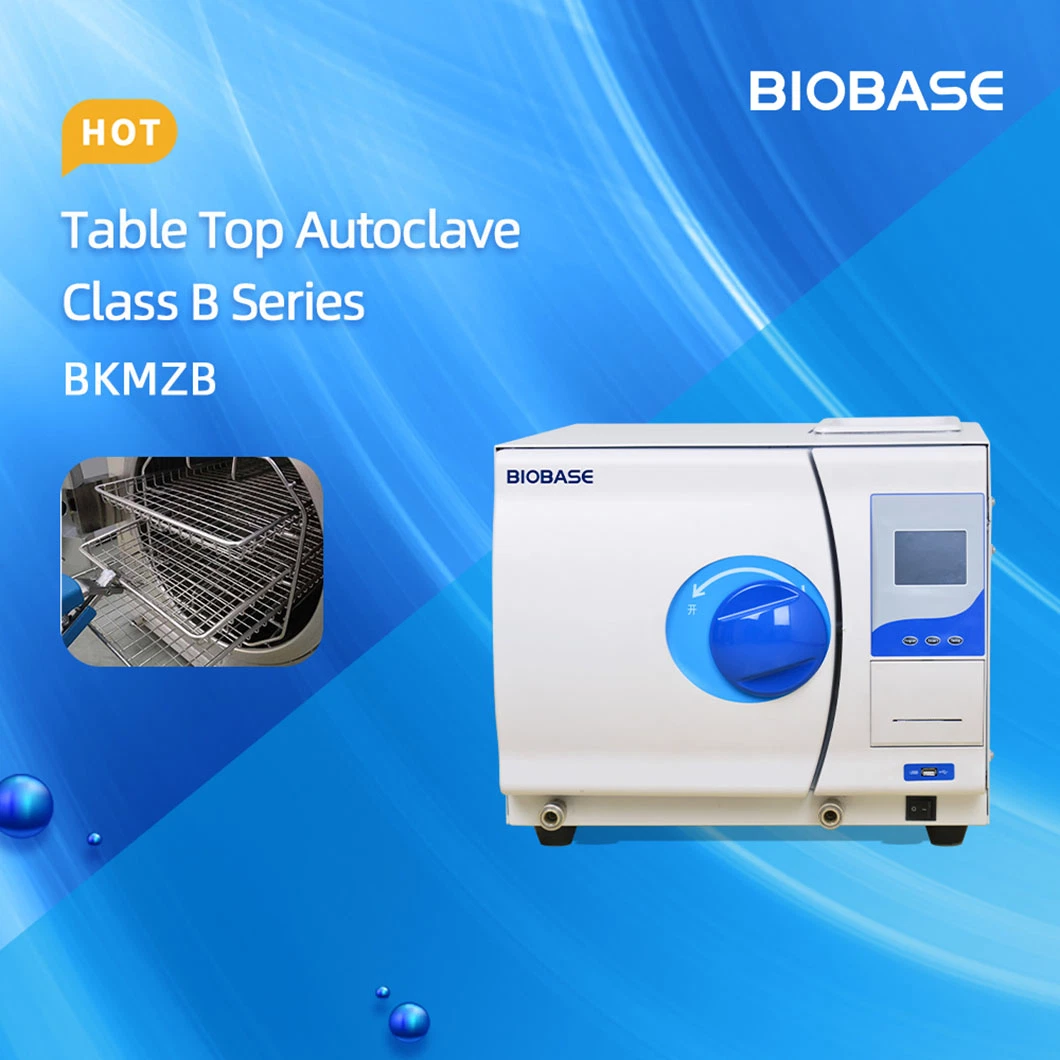 BioBase 23L Autoclave Table Esterilizador a vapor clase N Autoclave BKM-K23n