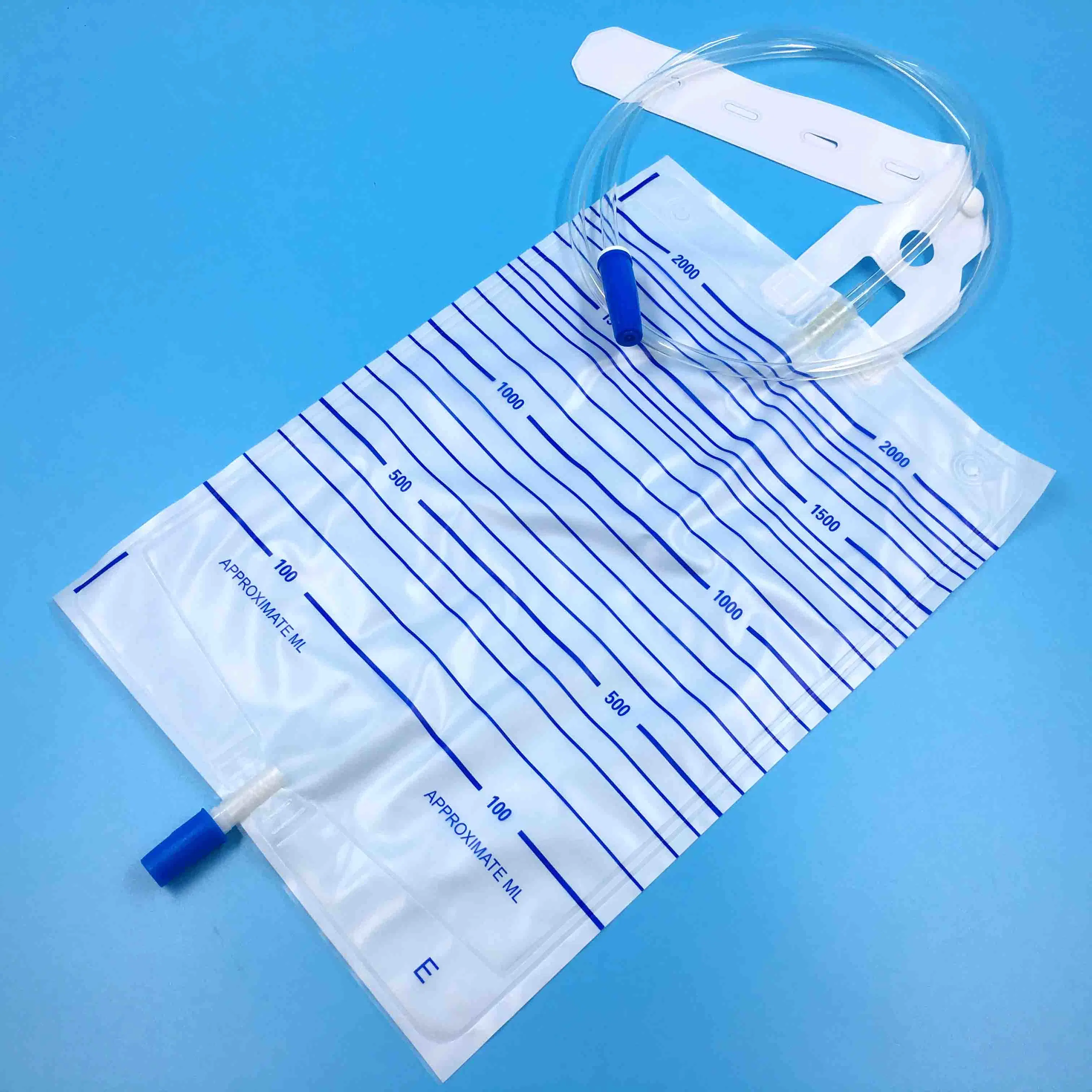 China Wholesale/Supplier Sterilization Disposable Standard Economic Urine Bags Blister Pack