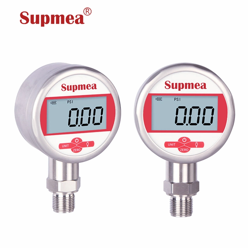 Digital Pressure Transmitter Dry Stainless Steel Pressure Gauge Meter