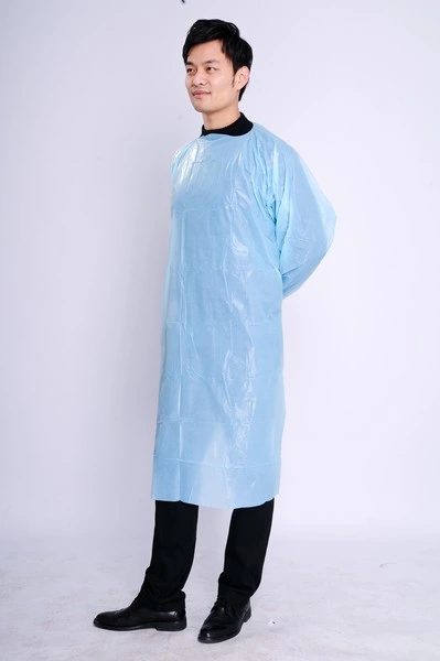 Disposable Standard Thumb Loop CPE Gowns