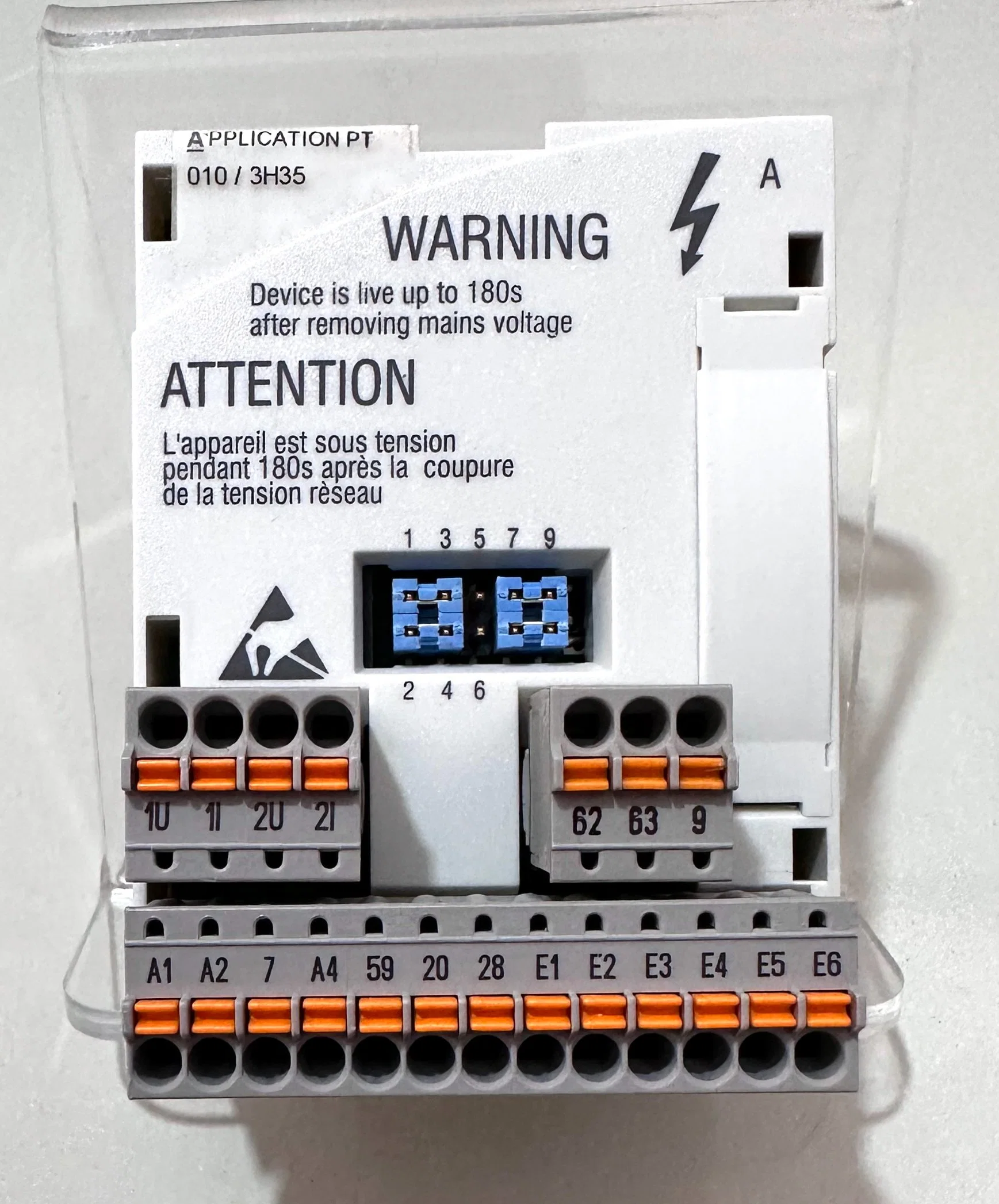 Nouveau module de communication de carte E/S de convertisseur de fréquence Lenze 8200 d'origine E82zafac010