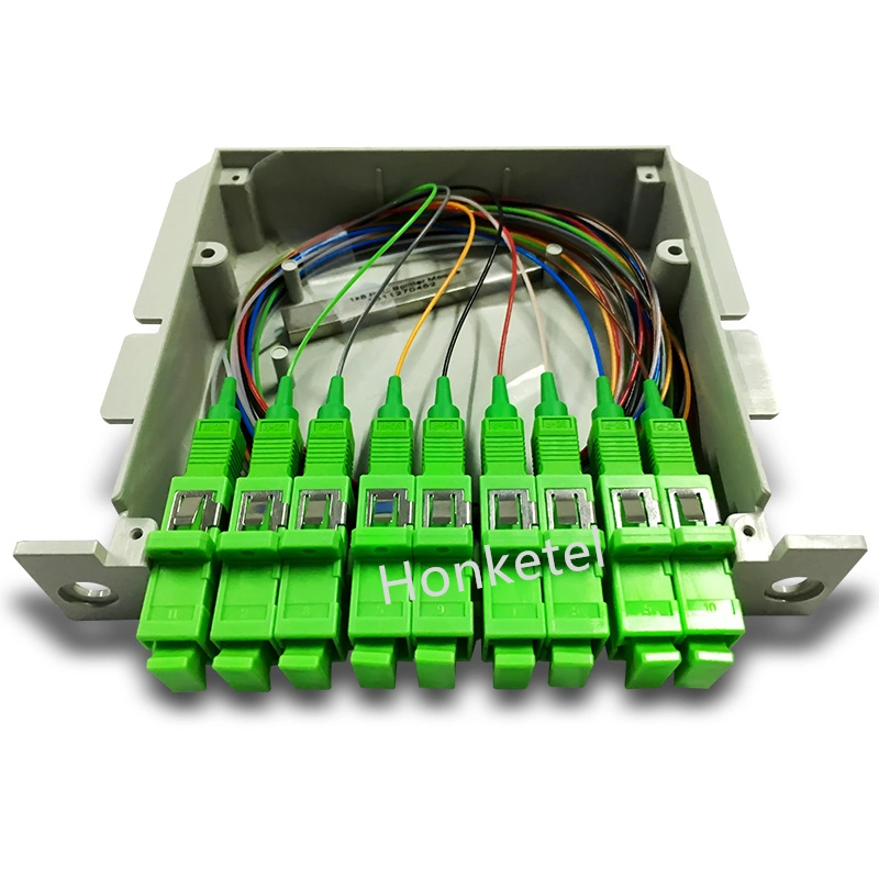 1X8 FTTX Gpon Lgx Cassette Fiber Optic PLC Splitter Module