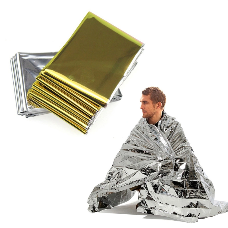 Camping Mylar Emergency Blanket Outdoor Rescue Blanket Survival Space Foil Emergency Blanket