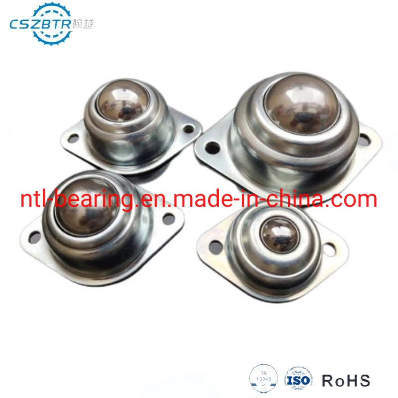 Cy-19A Light Duty Screw Mounted Stamping Flange Steel Ball Transfer Unit for Ball Transfer Conveyor Table