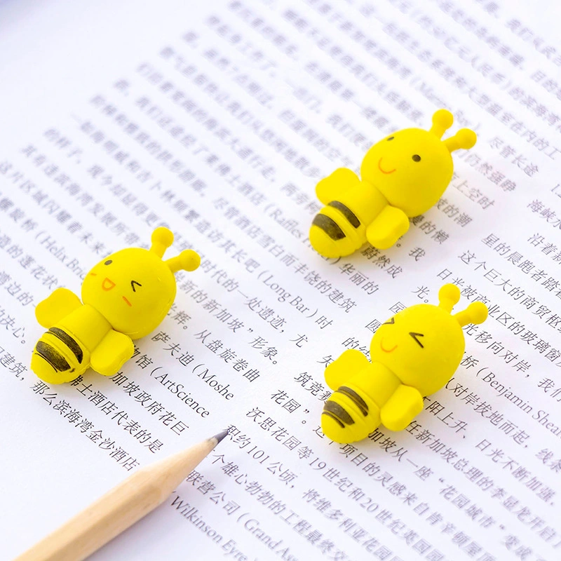 Fábrica China Cute Little Bees Beehive 2 en Eraser para Estudiantes