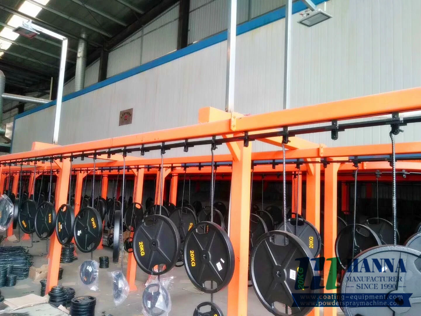 Steel Profile Iron Powder Coating Equipment for Sale Factory Price