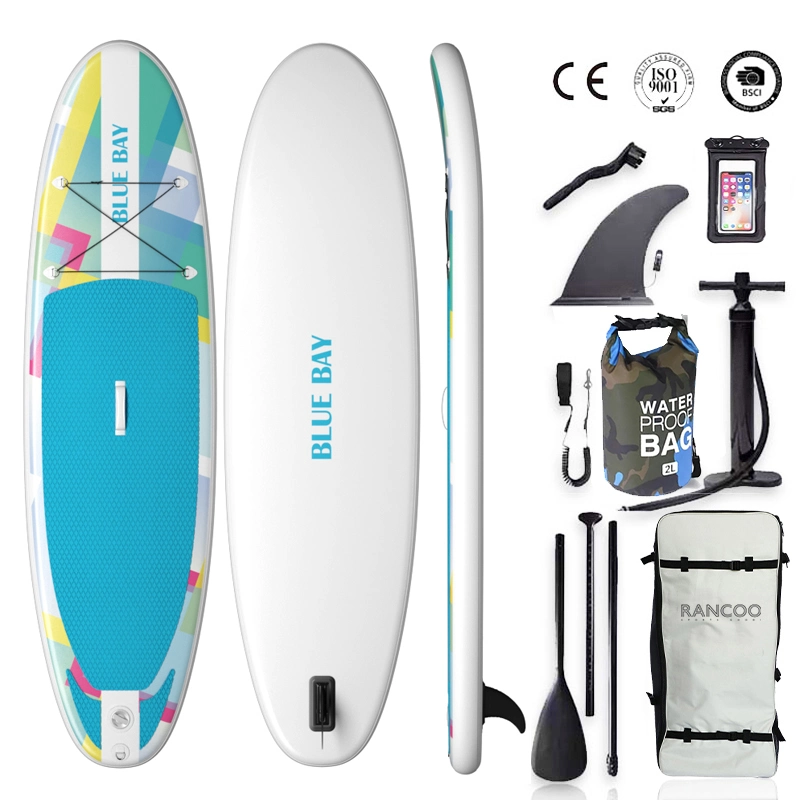 Todos los sentidos de la Originales de fábrica OEM CE inflables Sup Stand Up Paddle Board agua juegan Surf Sup Surf Surf Diseño personalizado