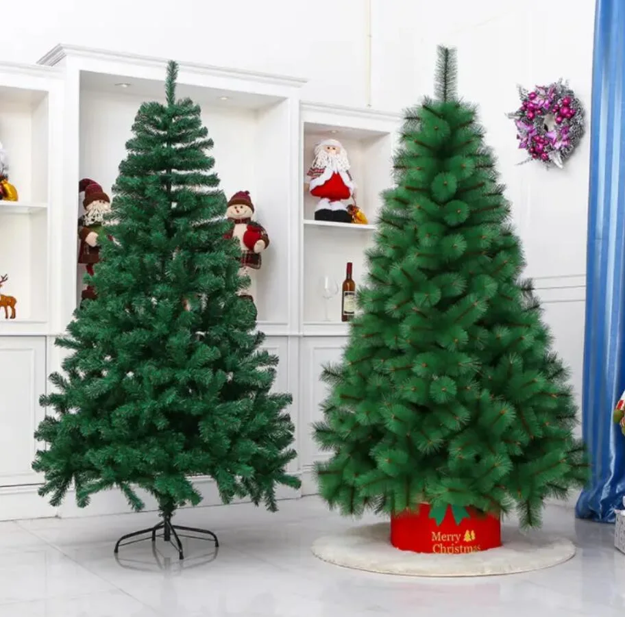 Árbol de Navidad de PE decorativo, fabricado en plástico/PVC/PE