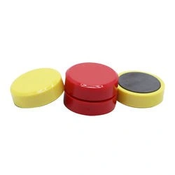 Strong Plastic Case Small Half Round Magnet