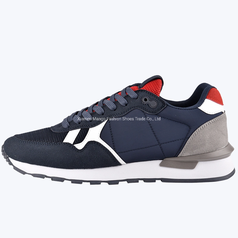 Latest Design Mens Leisure Shoes Anti-Slippery Walking Shoes Navy Best Mens Casual Footwear