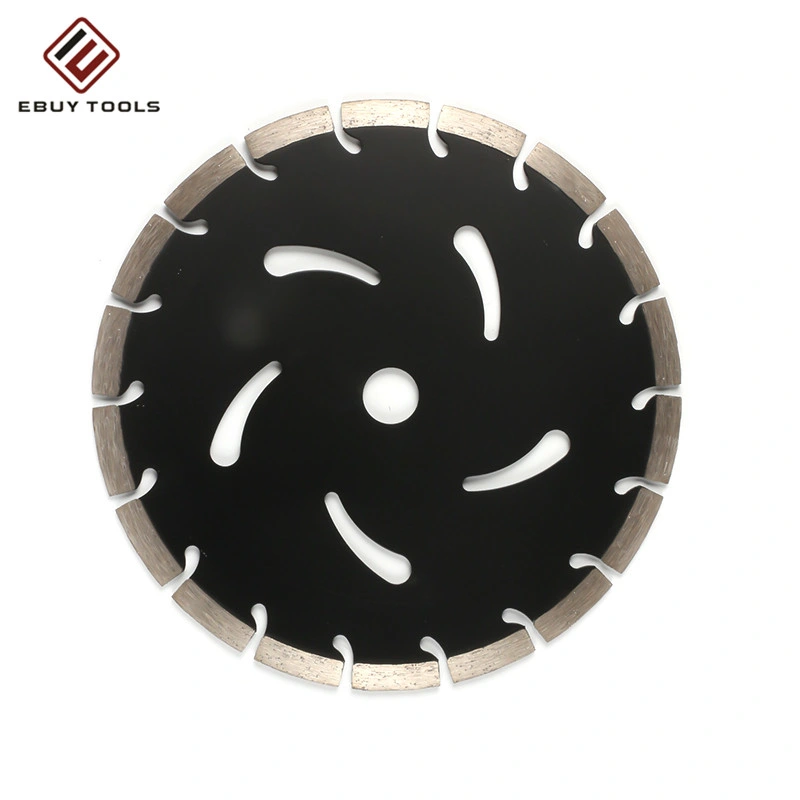 Water Drop Hot Press Turbo Rim Diamond Saw Blade 10 Industrial White OEM