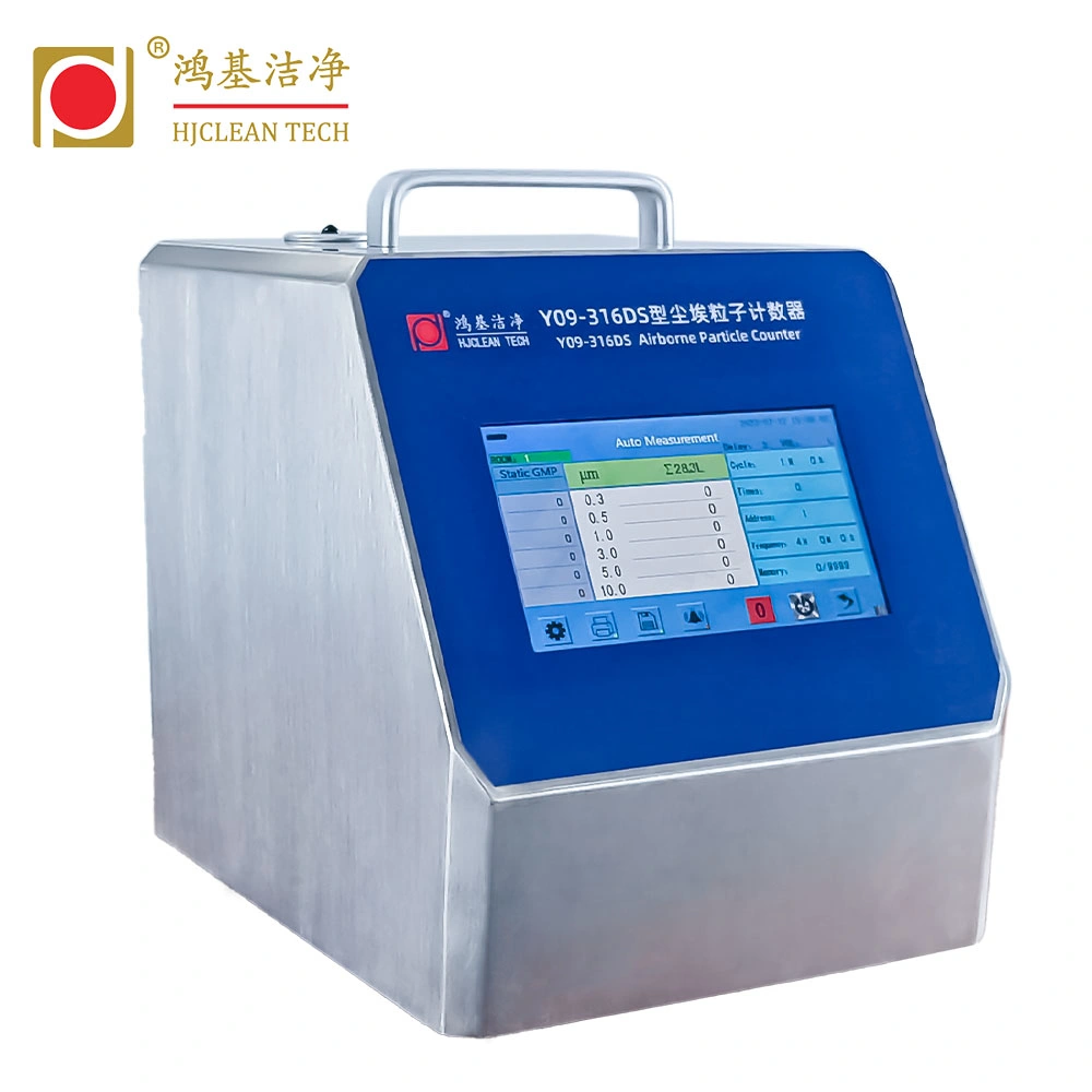 Hjclean Airborne Particle Counter 28.3 L/Min 0.3 Um for Cleanroom Detection