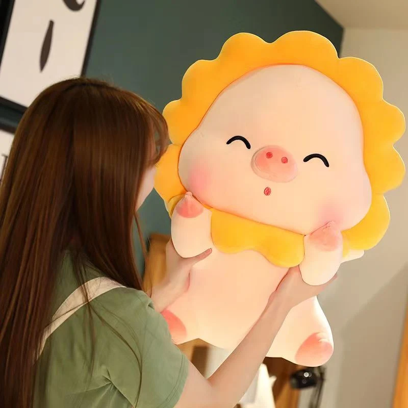 Cute Little Pig Doll Sun Pig Plush Toy Super Soft Doll