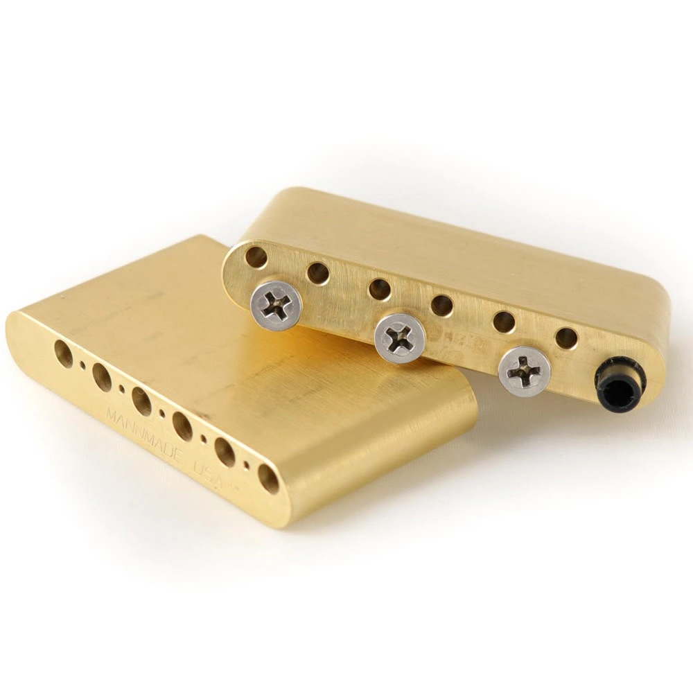 Low MOQ CNC Machined Lightweight Solid Brass Guitar Tremolo Block