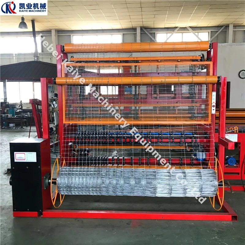 Wire Mesh Welding Machine-CNC-Grassland Field Fence Mesh Knitting Welding Machine for Animal Fence