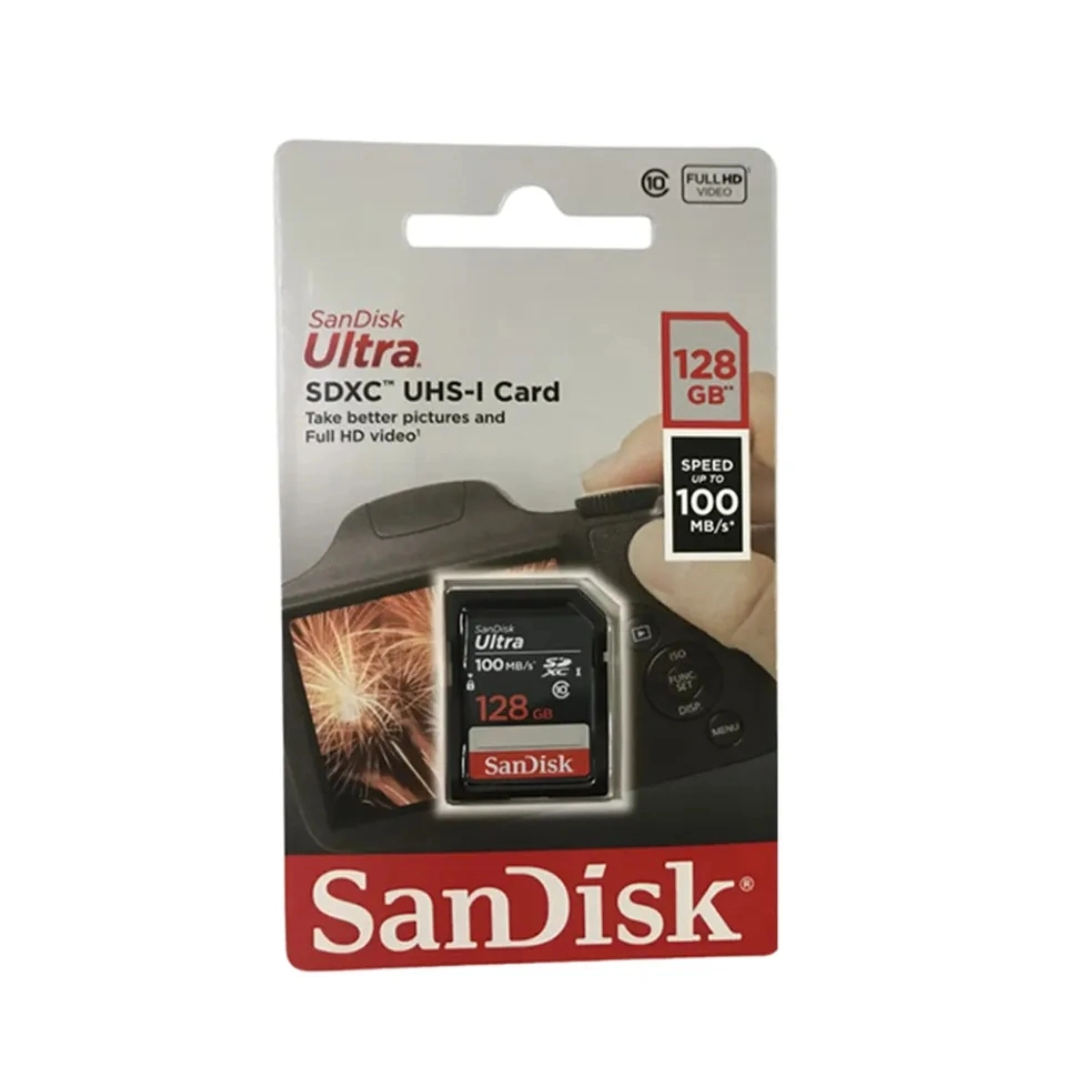 Best Price Sandisk Extreme PRO 32GB 64GB 128GB 256GB SD Card 170MB U3 V30 Uhs-I for 4K HD Video Camera Memory Card