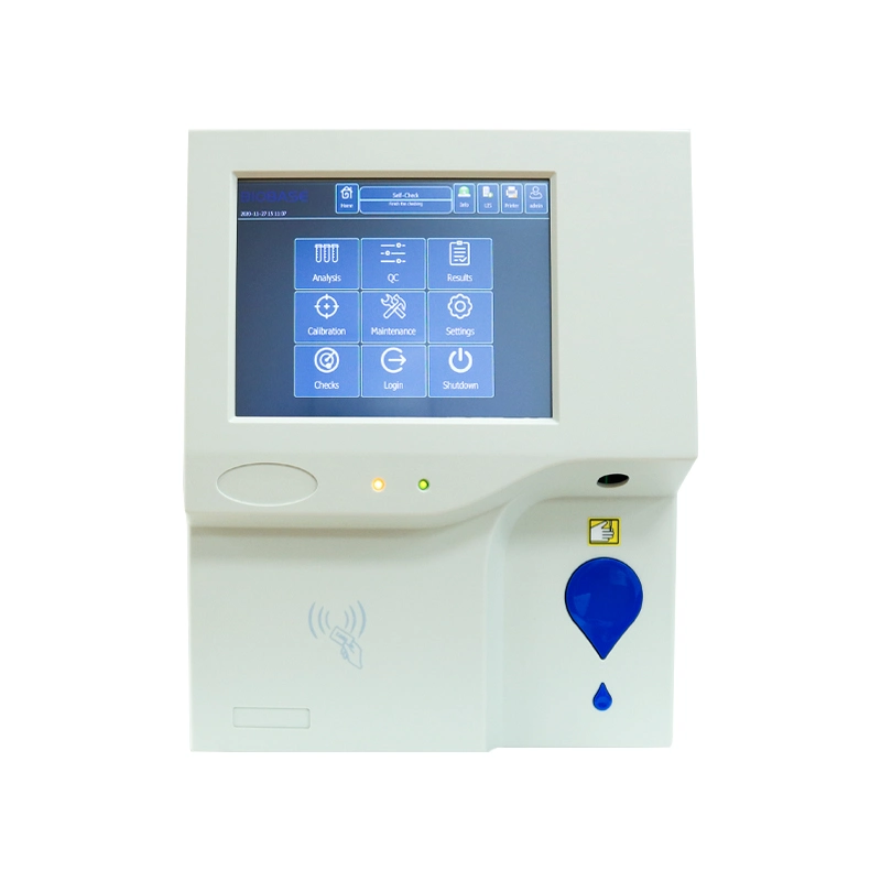 Biobase Biochemistry Cbc Counter Machine 3part 60test/H Blood Hematology Analyzer