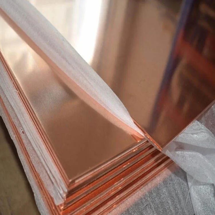 C17200 Berylium Tube H65 Red Copper Sheet (ورقة نحاسية حمراء H65) والتأريض من 0.025 إلى 10مم نحاسي أللوي للإطار الرئيسي