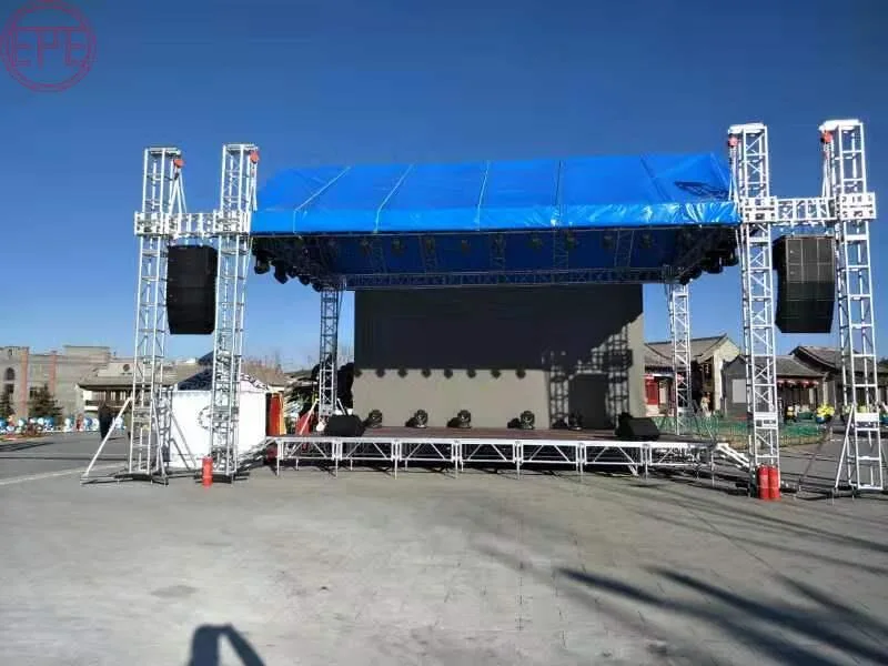 Musician Festival Concert Outdoor Performance Lighting and Sounding Truss