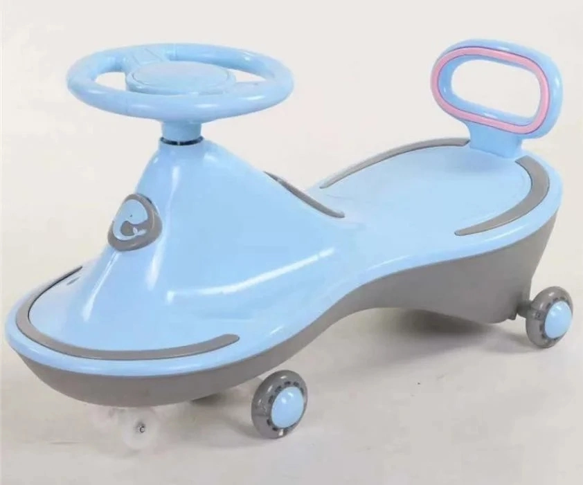 Diseño de moda de la Originales de fábrica Precio al por mayor de los niños viajen en coche en coche de giro para los Niños Los niños la ondulación Swing Alquiler de Coche Twist juguetes al aire libre