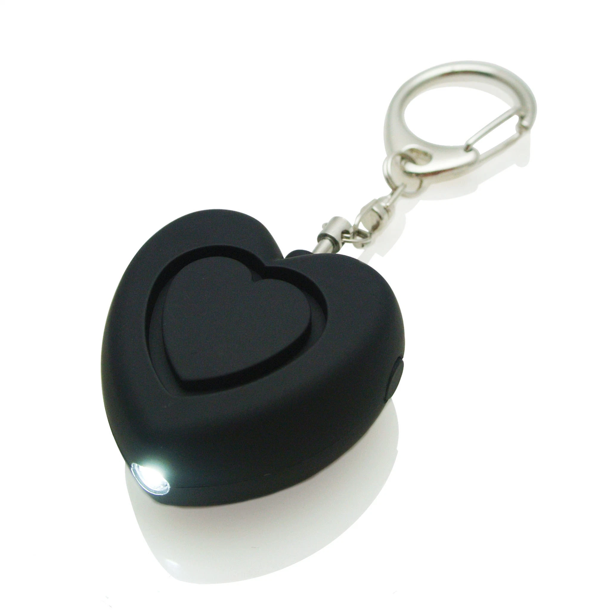 High Decibel Safety Alarm with Light Self Defense Personal Alarm Keychain