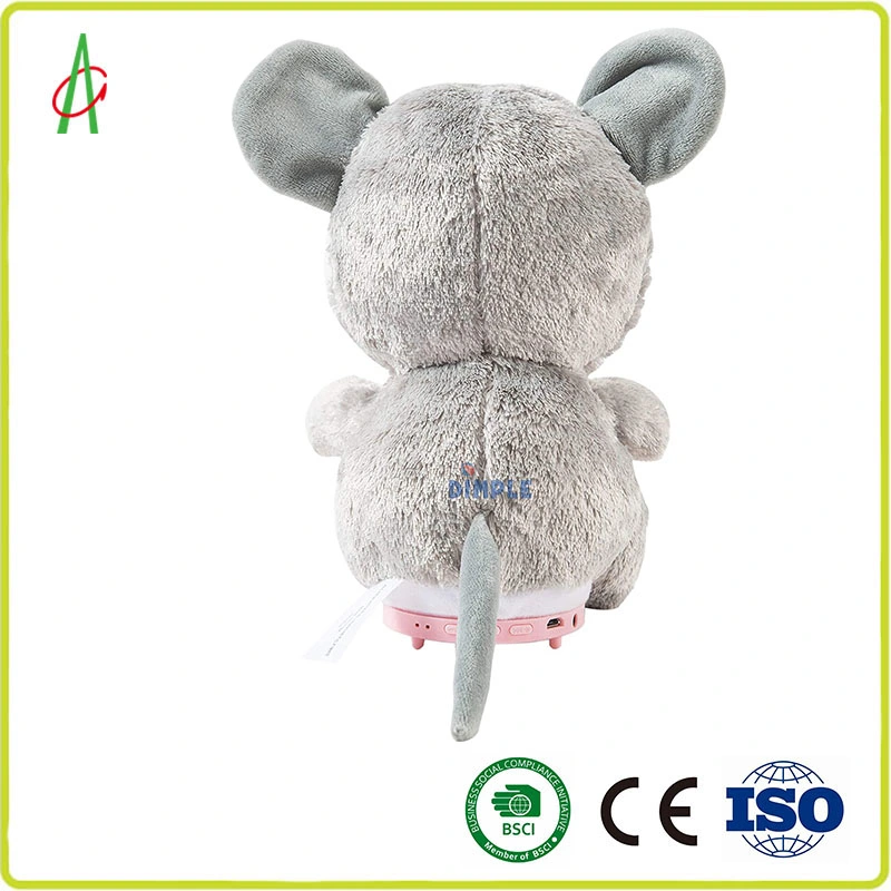 CE 8&prime; &prime; Wireless Speaker Non Toxic Musical Mouse Stuffed Animal Plush Toy