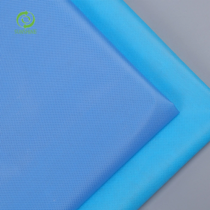 Антистатический обработанный полиэтиленовый пленочный материал SPP SMS Nonwoven Fabric для Одноразовый изоляционная ограждение