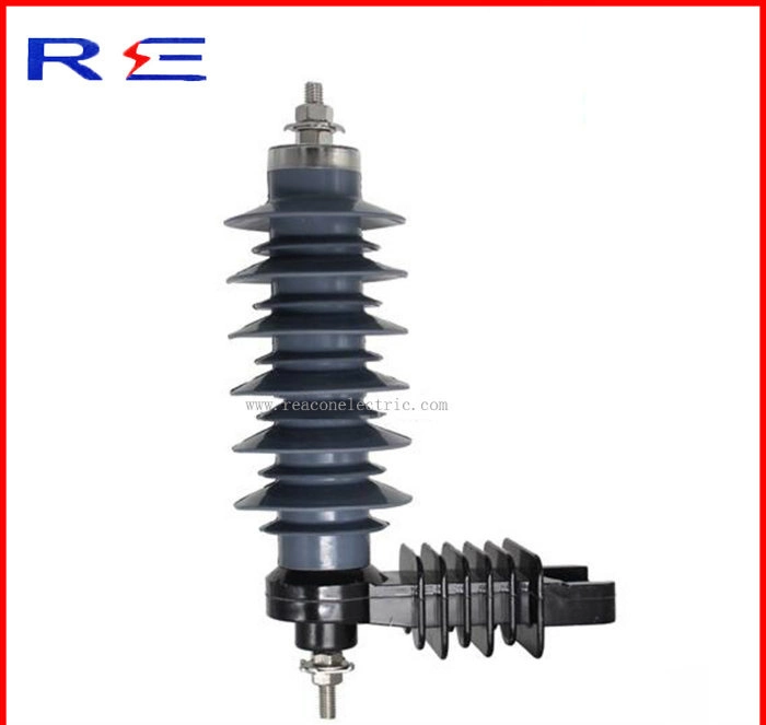 High quality/High cost performance ZnO Lightning Protector Polymer Surge Arrester 3-36kv