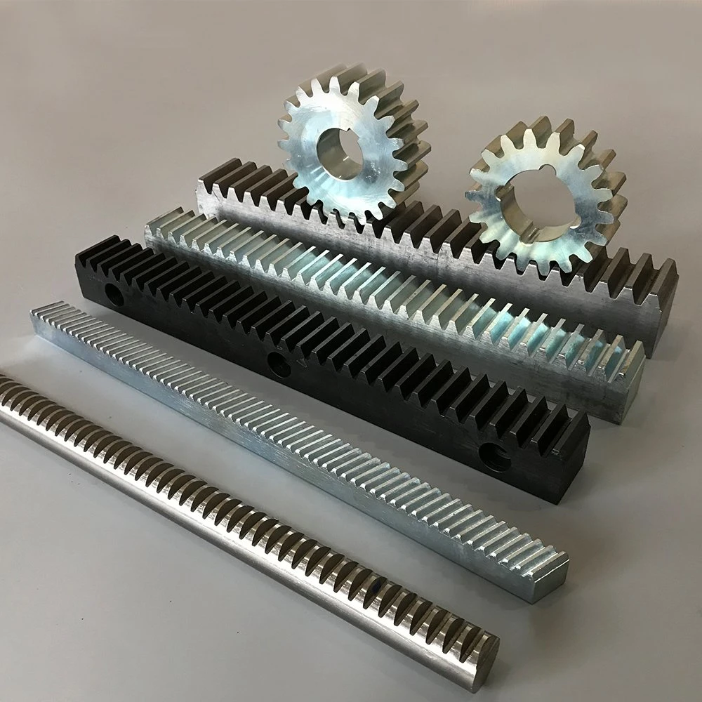 Zinc Plated Electrogalvanized Galvanized Gear Rack for Slide Gate Operator