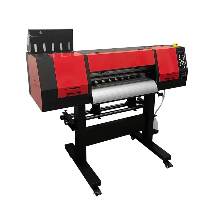 High Speed Dual I3200 Head Dtf Ink Digital Textile Printing Machine A2 Pet Film Transfer 60cm Dtf Printer Machine for T-Shirt