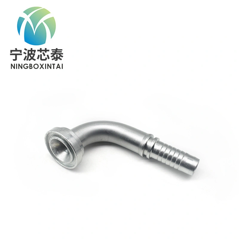 China Price Factory Fron Ningbo Hydraulic Hose Fittings and Couplings Adapters Carbon Steel Hydraulic Two-Piece Fittings Bsp