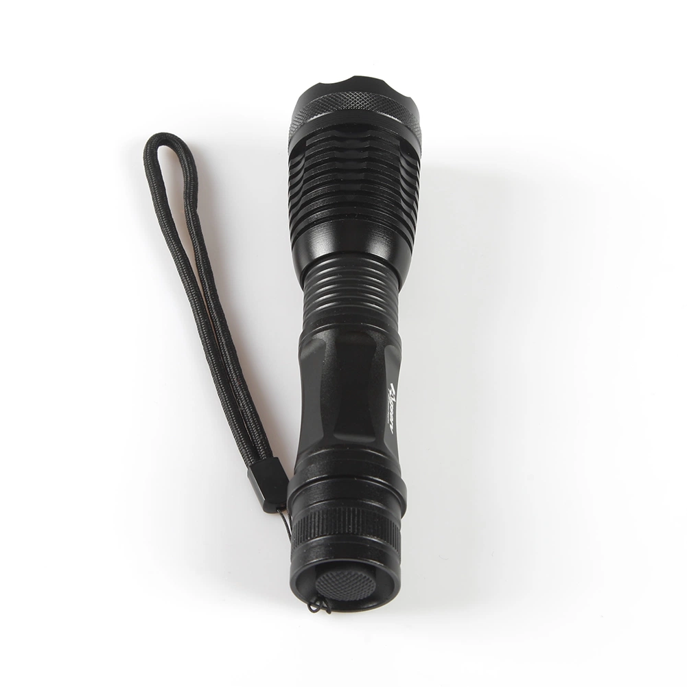 Yichen Zoom Rechargeable Dual Beams LED Flashlight