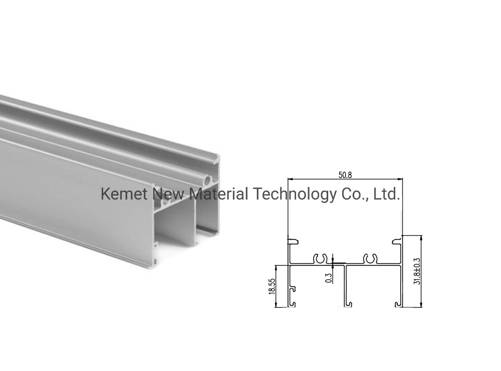 México extrusión de aluminio para la ventana y puerta.