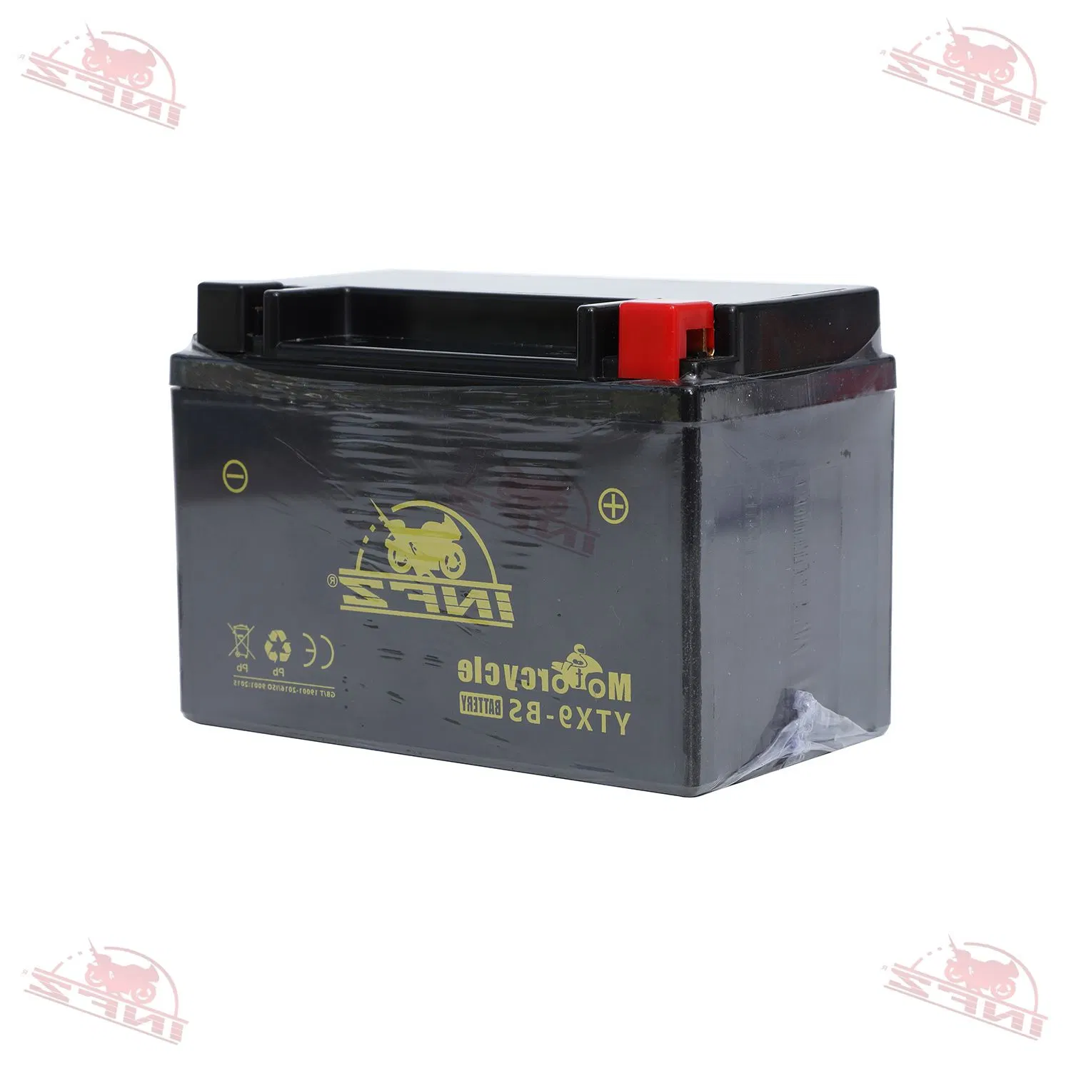 Infz Motorcycle Spare Parts Factory 12n6.5-BS Lithium Motorcycle Battery Motorcycle Battery in Car Battery for Ytx7a-BS