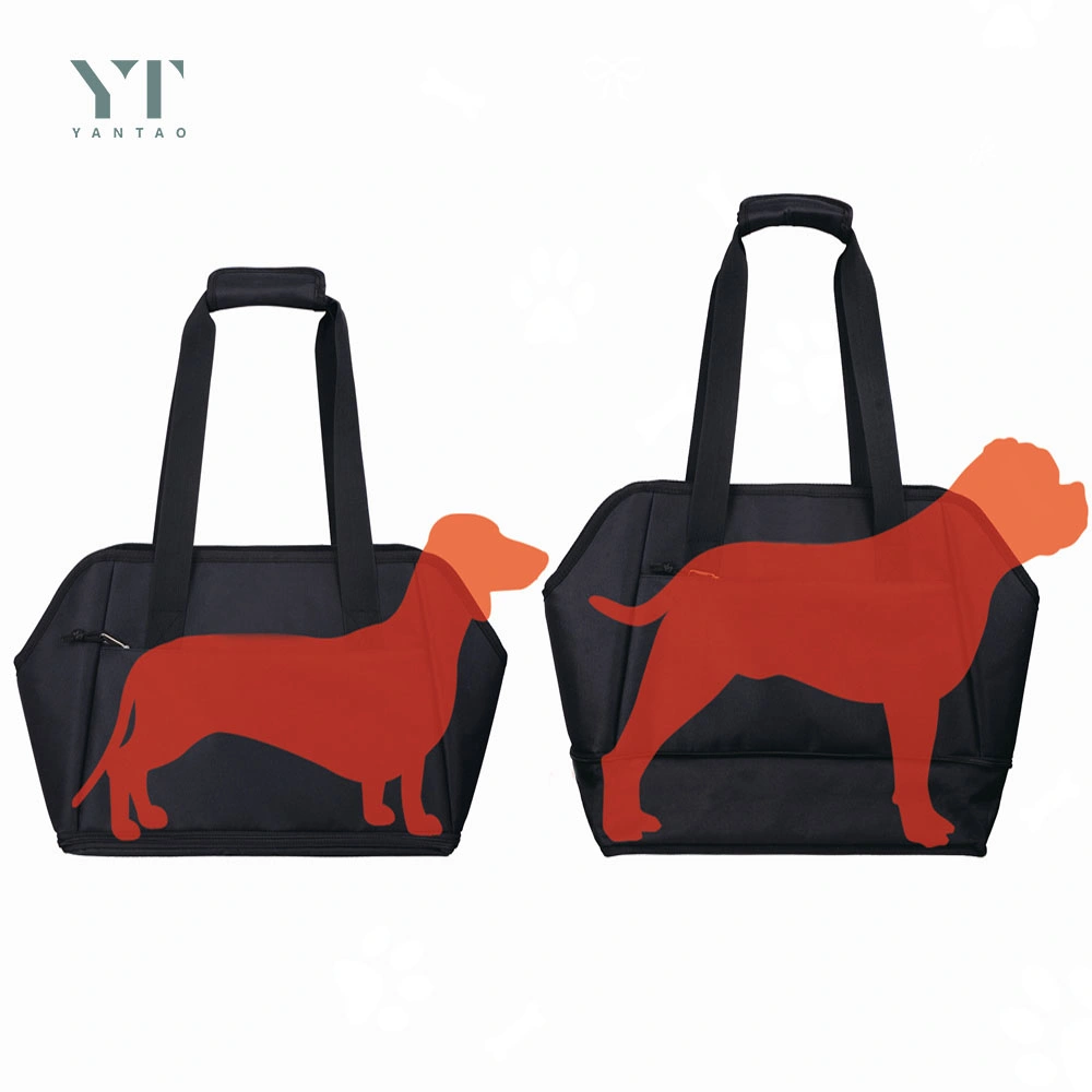 Pet-Produkte Custom Durable Medium Soft Sided Zusammenklappbar Cat Dog Haustier Träger Reise Hund Reisetasche