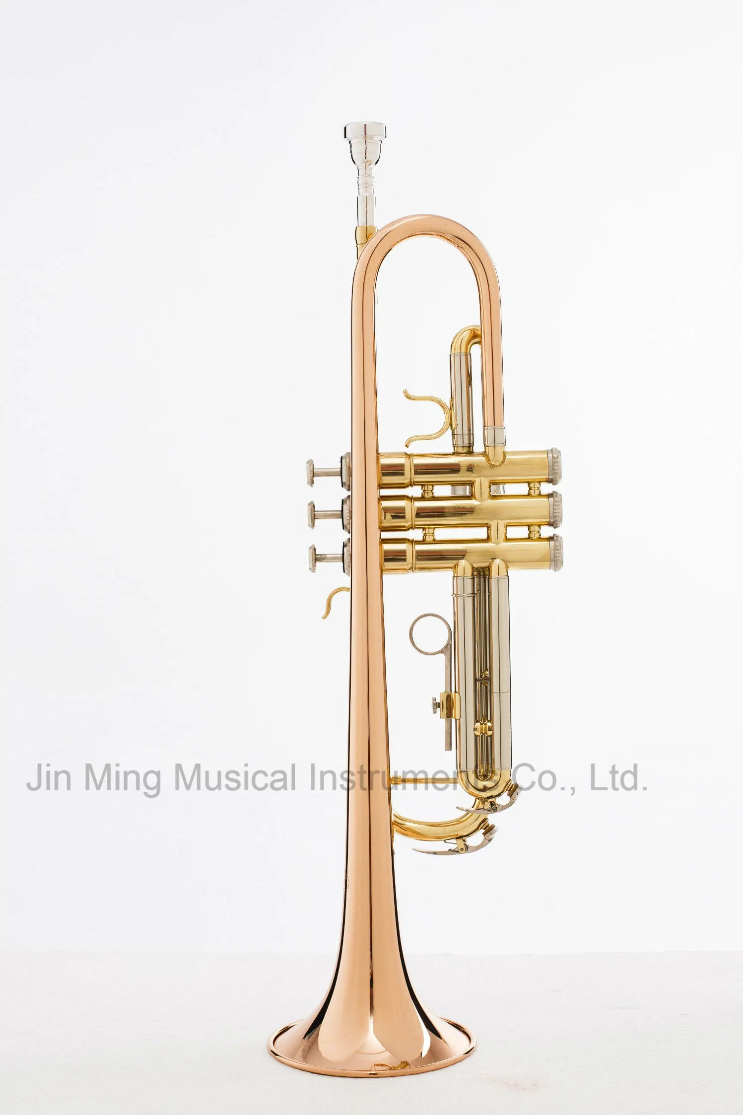 Rosebrass/Copper Body Trumpet Gold Lacquer Good Quality Cheap Price