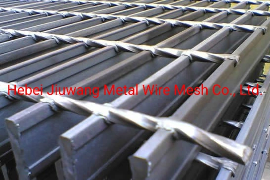 Light Steel Structure Welded Flat Bar Steel Grating for Power Station Platform Perforated Metal Walkway Industrial Walkways