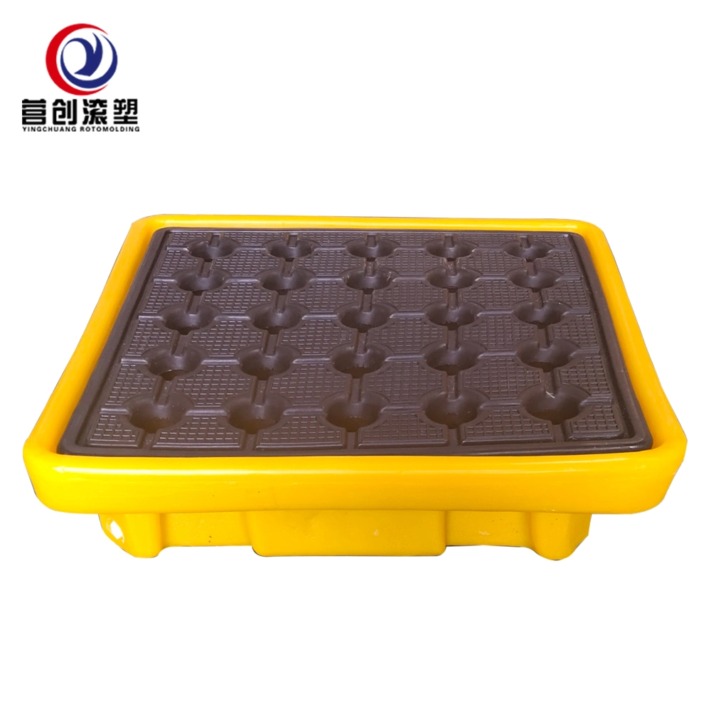 680*680*150 mm Spill Prevention Containment & Control Pallet, Oil Drums Spill Containment Pallet