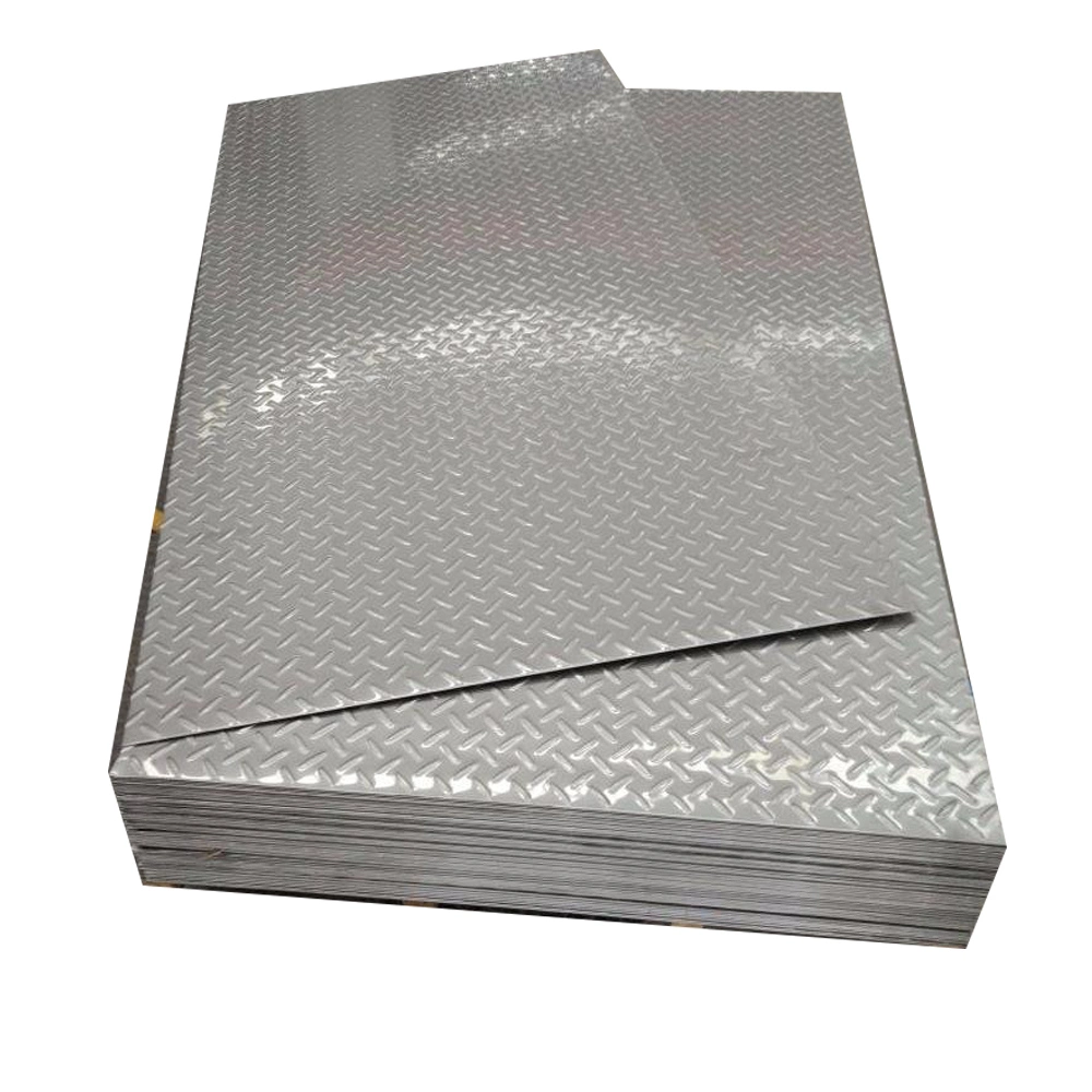 1060 3003 5052 6061 6082 Manufacturer Aluminum Alloy Checkered Plate