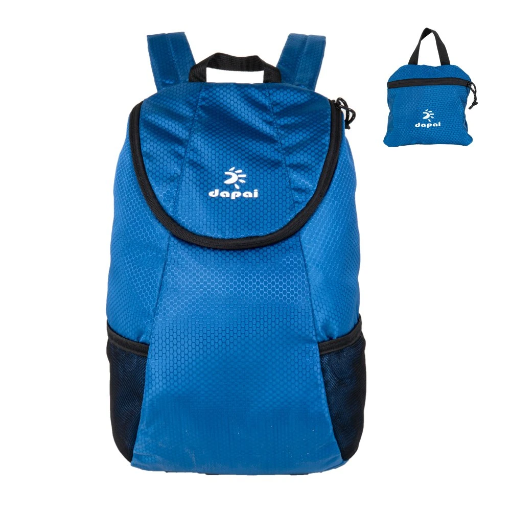 Ultra leve de poliéster impermeável de caminhadas ao ar livre Sports Fordable mochilas Bag Collapasible Mochila Mochila para Mulheres