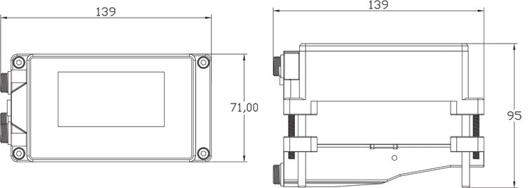 Ultrasonic Cooling (Heat) Meter/ BTU Meter/ Energy Meter