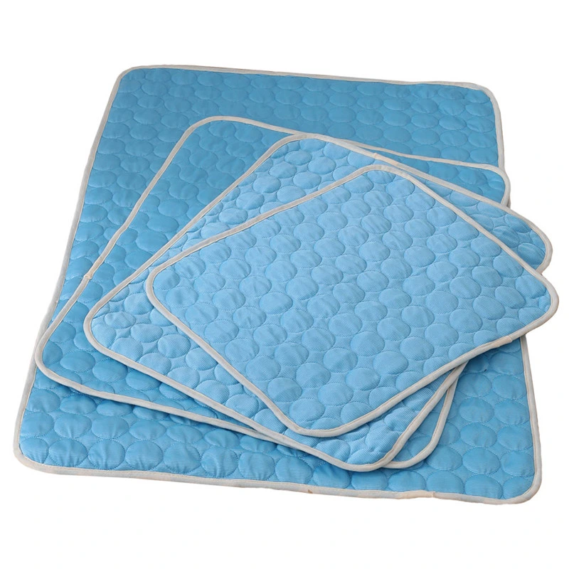 Pet Sommer Kühlmatte Waschbar Kühlmatte Atmungsaktive Hundebetten Mats Pet Ice Cool Pad