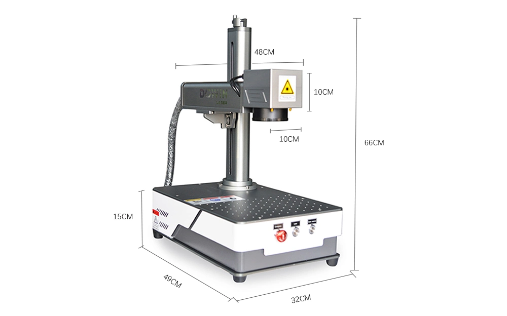 Fiber Laser Marking Machine Auto Focus Marking Machine 20W 30W Fiber Laser Marker