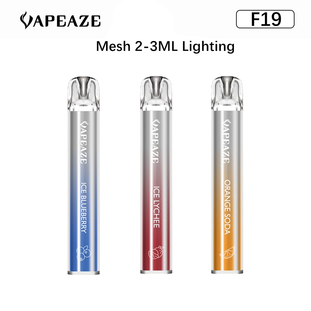 E-cigarette à expédition rapide capacité 2 ml 600 barres Crystal I Mini-cassette portable jetable VAPE