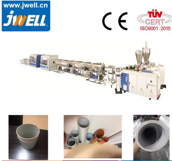 Jwell Machinery PVC UPVC CPVC Electrical Cable Pipe Extrusion Machine