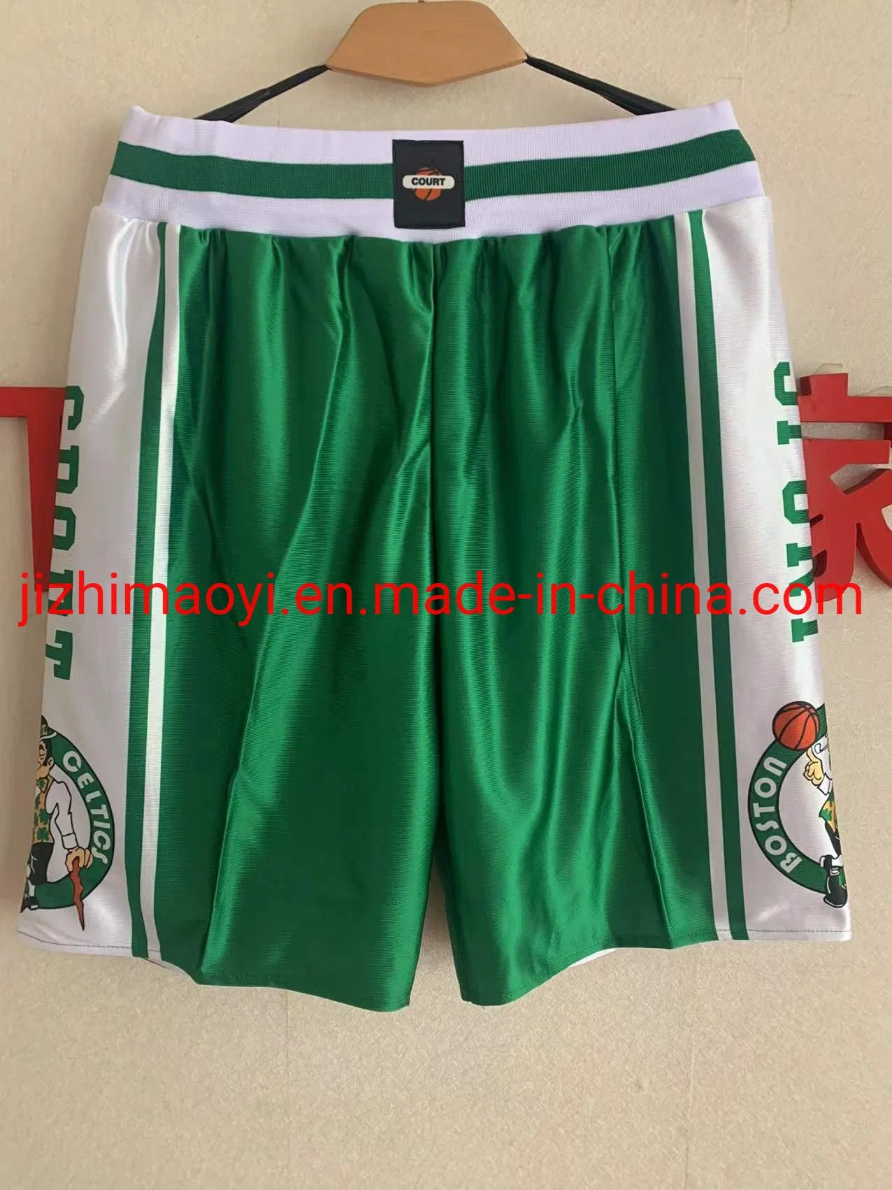 Mayorista Dropshipping 2022 N-Ba 4D impresión digital Hot Press Jersey Celtics 33 Shorts conjunto de baloncesto