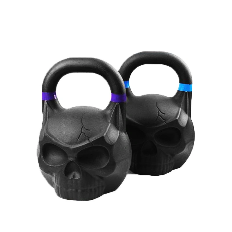 Azj Kettlebell especiales personalizados en diferentes formas de hierro fundido Kettlebell