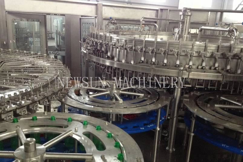 Pet Glass Bottle CO2 Carbonated Soft Drinks Water Filling Machine /Carbonated Soft Drinks Bottling Line Price