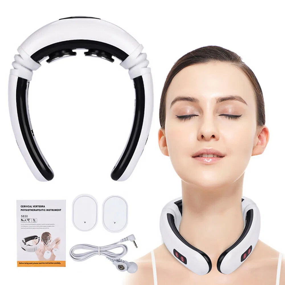 Deep Tissue Pain Relief Care Cervical Massager Head Shoulder Electric