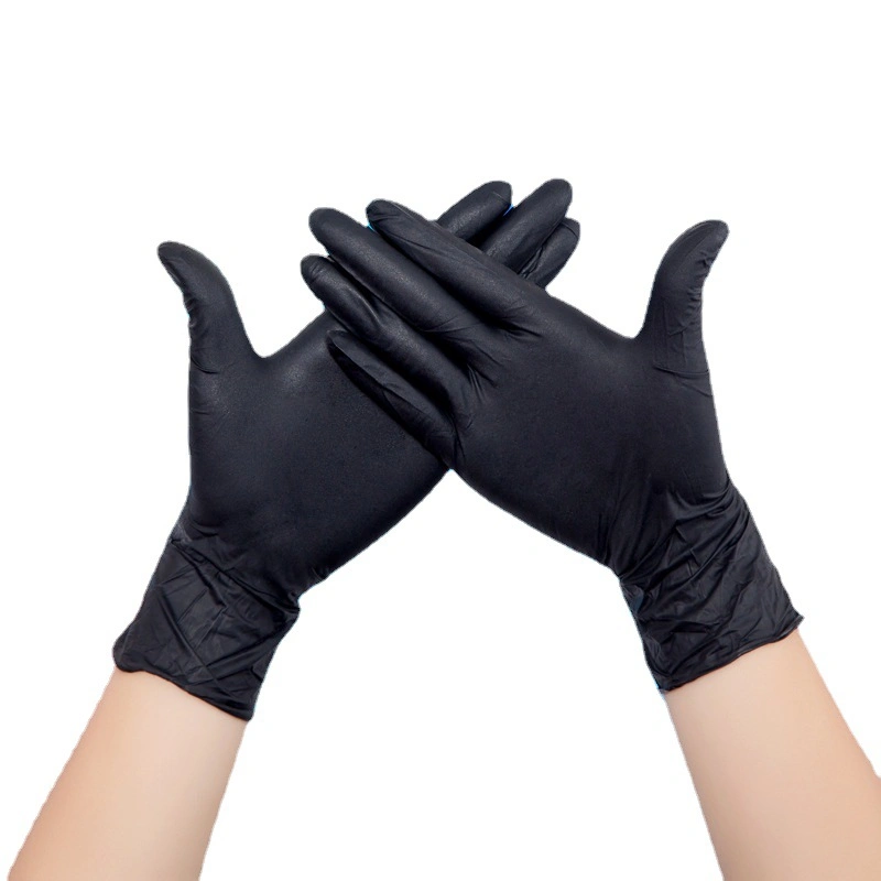 9pulgadas Azul/Blanco/Negro especial Salón de belleza /Alimentos/farmacéutica de látex desechables Mayorista de Seguridad de Protección de examen de vinilo Guantes de nitrilo Rubbe PVC